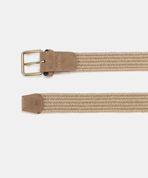 FRAMeWORK(フレームワーク)の「ATHISON/アティソン LINEN 30MM ベルト(ベルト・レディース・ベージュ・FREE)」の6枚目の写真