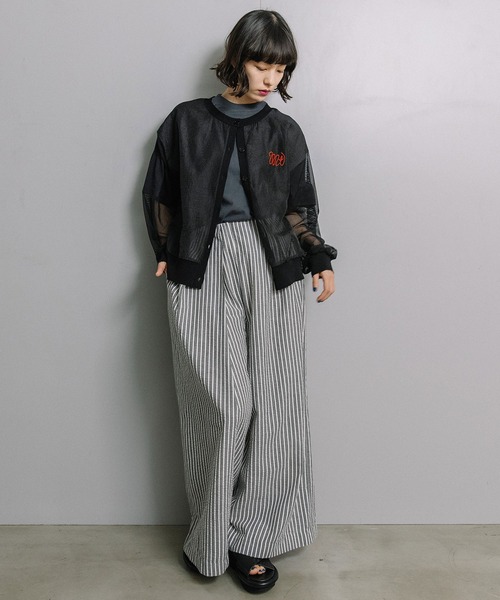 MARECHAL TERRE(マルシャルテル)の「ラップスカート+ワイドパンツ(その他パンツ・レディース・グレー系その他/ブラック/ベージュ/ホワイト系その他・MEDIUM)」の6枚目の写真