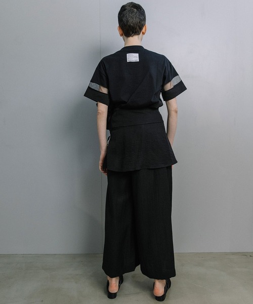 MARECHAL TERRE(マルシャルテル)の「ラップスカート+ワイドパンツ(その他パンツ・レディース・グレー系その他/ブラック/ベージュ/ホワイト系その他・MEDIUM)」の9枚目の写真