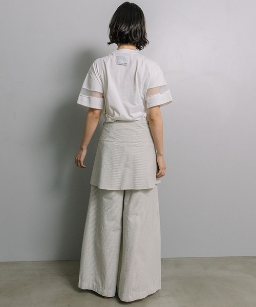 MARECHAL TERRE(マルシャルテル)の「ラップスカート+ワイドパンツ(その他パンツ・レディース・グレー系その他/ブラック/ベージュ/ホワイト系その他・MEDIUM)」の16枚目の写真