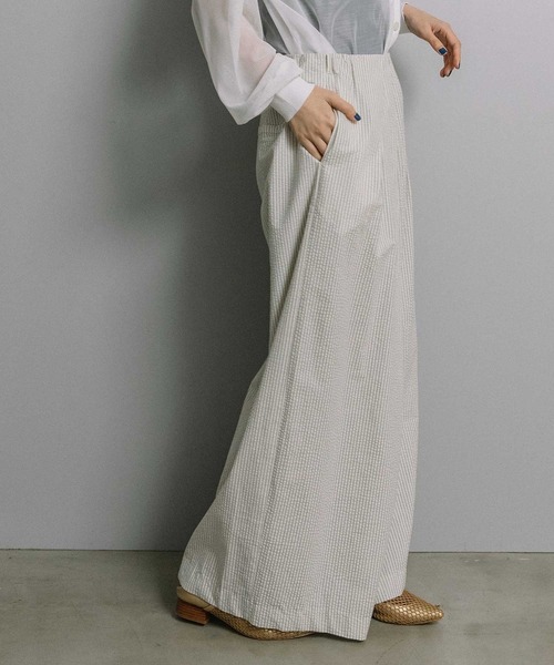 MARECHAL TERRE(マルシャルテル)の「ラップスカート+ワイドパンツ(その他パンツ・レディース・グレー系その他/ブラック/ベージュ/ホワイト系その他・MEDIUM)」の21枚目の写真