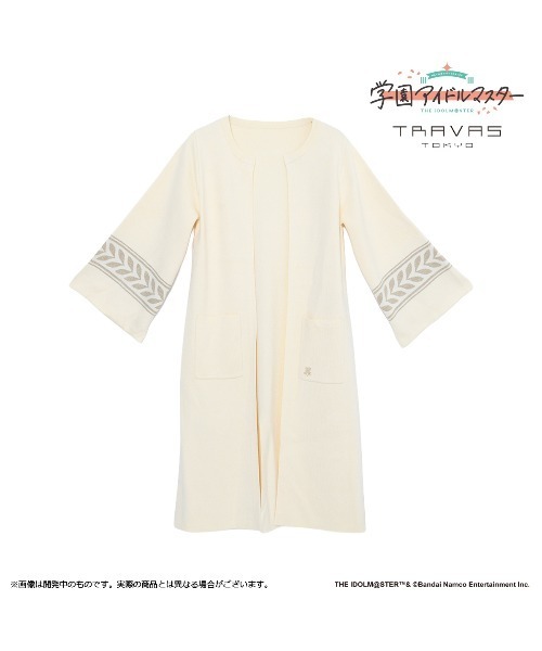 TRAVAS TOKYO(トラバス トウキョウ)の「【学園アイドルマスター 篠澤広×TRAVAS TOKYO】ロングガウン(カーディガン/ボレロ・レディース・ベージュ/ブラック・M/XL)」の21枚目の写真