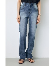 サイズ,身長別画像あり】AZUL DENIM センタープレスフレアデニム