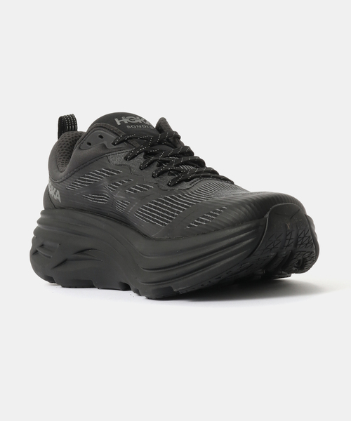 HOKA（ホカ）の「HOKA U STEALTH/TECH BONDI 8 CAGED 1155391-BBLC（スニーカー・メンズ・ブラック・26cm/26.5cm/27cm/27.5cm/28cm/25cm/23.5cm/24cm/24.5cm）」の5枚目の写真