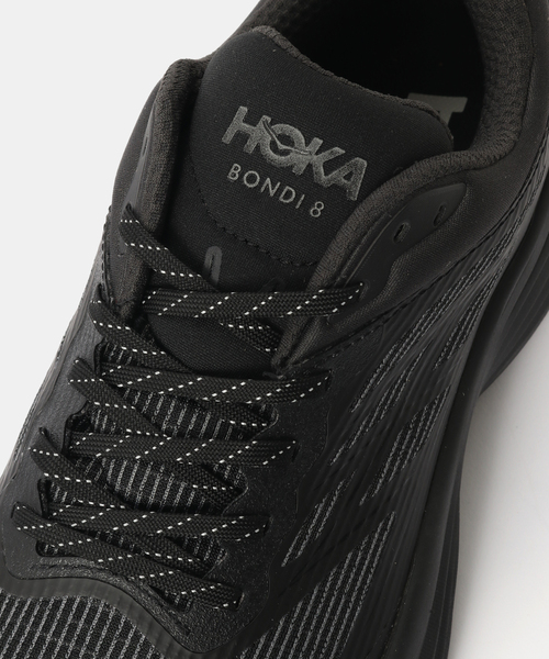 HOKA（ホカ）の「HOKA U STEALTH/TECH BONDI 8 CAGED 1155391-BBLC（スニーカー・メンズ・ブラック・26cm/26.5cm/27cm/27.5cm/28cm/25cm/23.5cm/24cm/24.5cm）」の6枚目の写真
