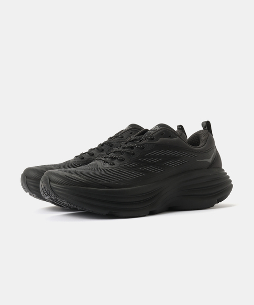 HOKA（ホカ）の「HOKA U STEALTH/TECH BONDI 8 CAGED 1155391-BBLC（スニーカー・メンズ・ブラック・26cm/26.5cm/27cm/27.5cm/28cm/25cm/23.5cm/24cm/24.5cm）」の7枚目の写真