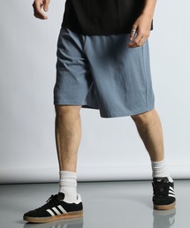 8oz HEAVY WEIGHT COTTON GYM SHORTS:セットアップ対応 ヘビーウェイト ジムショーツ/ 厚手生地 / ウエストゴム / 膝丈