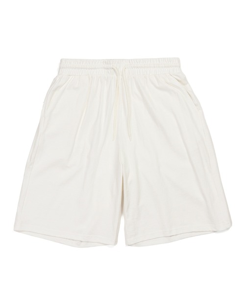The DUFFER of ST.GEORGE(ザダファーオブセントジョージ)の「8oz HEAVY WEIGHT COTTON GYM SHORTS:セットアップ対応 ヘビーウェイト ジムショーツ/ 厚手生地 / ウエストゴム / 膝丈(その他パンツ・メンズ・オフホワイト/ブラウン/ブルーグレー/スミクロ/ベージュ/ネイビー・X-LARGE/LARGE/MEDIUM)」の18枚目の写真
