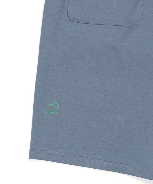 The DUFFER of ST.GEORGE(ザダファーオブセントジョージ)の「8oz HEAVY WEIGHT COTTON GYM SHORTS:セットアップ対応 ヘビーウェイト ジムショーツ/ 厚手生地 / ウエストゴム / 膝丈(その他パンツ・メンズ・オフホワイト/ブラウン/ブルーグレー/スミクロ/ベージュ/ネイビー・X-LARGE/LARGE/MEDIUM)」の15枚目の写真