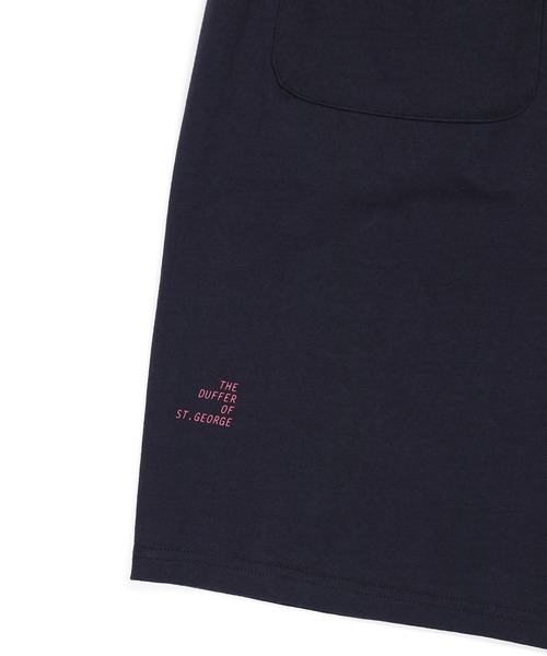 The DUFFER of ST.GEORGE(ザダファーオブセントジョージ)の「8oz HEAVY WEIGHT COTTON GYM SHORTS:セットアップ対応 ヘビーウェイト ジムショーツ/ 厚手生地 / ウエストゴム / 膝丈(その他パンツ・メンズ・オフホワイト/ブラウン/ブルーグレー/スミクロ/ベージュ/ネイビー・X-LARGE/LARGE/MEDIUM)」の9枚目の写真