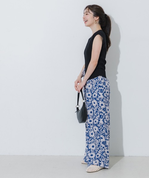coca(coca)(コカ)の「レーヨンフラワー柄パンツ(その他パンツ・レディース・その他・LONG/MEDIUM/SHORT)」の7枚目の写真