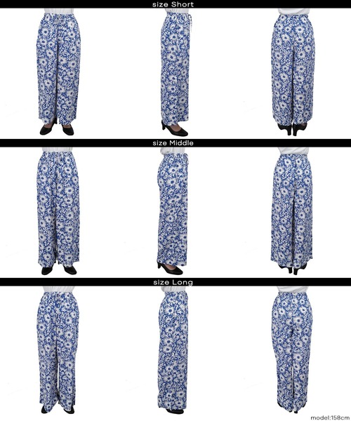 coca(coca)(コカ)の「レーヨンフラワー柄パンツ(その他パンツ・レディース・その他・LONG/MEDIUM/SHORT)」の9枚目の写真