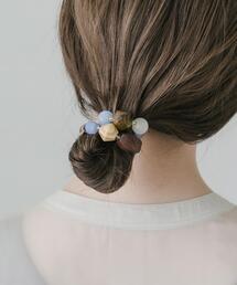SMELLY（スメリー）の「ウッドカラーモチーフヘアポニー（ヘアゴム）」