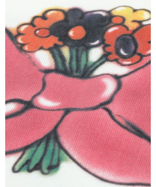 Little sunny bite(リトルサニーバイト)の「/Little sunny bite/anna hopman x little sunny bite doggy big tee 26SS(Tシャツ/カットソー・メンズ・ブラック/ピンク/ホワイト・MEDIUM/SMALL)」の16枚目の写真