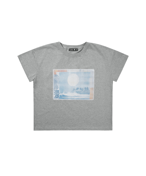 kaifai（カイファイ）の「フェイドショア 半袖Tシャツ（メランジ） K26QB238（Tシャツ/カットソー・レディース・その他・SMALL/MEDIUM）」の7枚目の写真