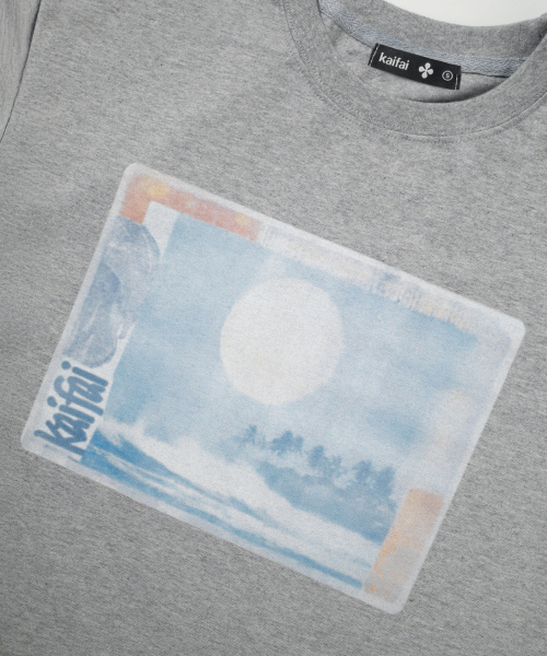 kaifai（カイファイ）の「フェイドショア 半袖Tシャツ（メランジ） K26QB238（Tシャツ/カットソー・レディース・その他・SMALL/MEDIUM）」の2枚目の写真