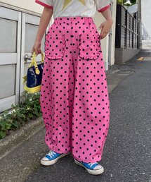 その他パンツ（ピンク/桃色系・ドット柄）ファッション通販 - ZOZOTOWN