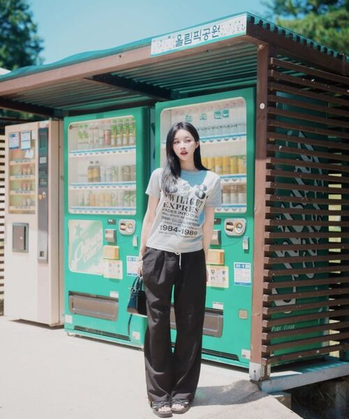 IDWS(アイドンワナセル)の「Novichi T-Shirt Gray(Tシャツ/カットソー・レディース・その他・0/1/2)」の2枚目の写真