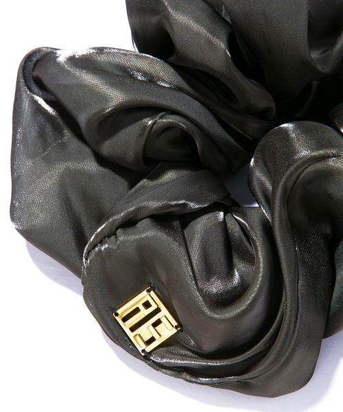 IRIS47（イリスフォーセブン）の「【IRIS 47】sculptural shushu/スカルプチャラル シュシュ HB177（シュシュ・レディース・ゴールド/シルバー/ブラック・FREE）」の6枚目の写真