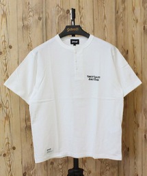 FINEST QUALITY BUILT TOUGH EMB. HENLEY T-SHIRT