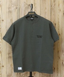 FINEST QUALITY BUILT TOUGH EMB. HENLEY T-SHIRT