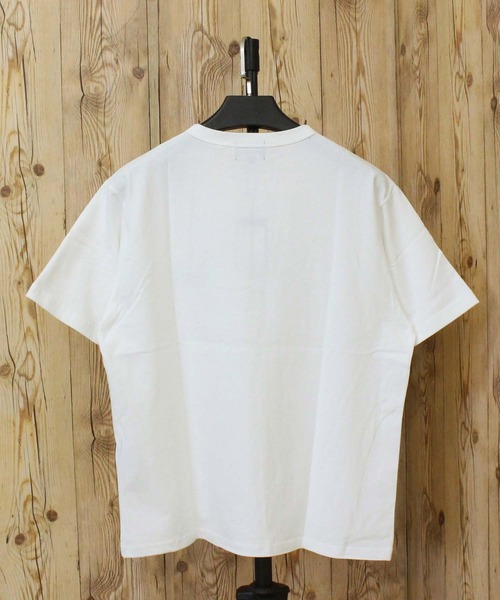 Schott(ショット)の「FINEST QUALITY BUILT TOUGH EMB. HENLEY T-SHIRT(Tシャツ/カットソー・メンズ・チャコールグレー/ホワイト/ネイビー・XXL/XL/M/L)」の5枚目の写真