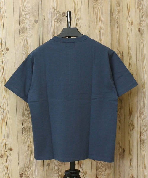 Schott(ショット)の「FINEST QUALITY BUILT TOUGH EMB. HENLEY T-SHIRT(Tシャツ/カットソー・メンズ・チャコールグレー/ホワイト/ネイビー・XXL/XL/M/L)」の11枚目の写真