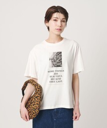 【WEB限定 Wardrobe DAILY MINIMAL】フォトプリントTシャツ