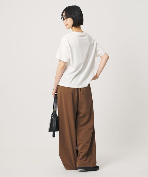 BEAUTY&YOUTH UNITED ARROWS（ビューティーアンドユースユナイテッドアローズ）の「【WEB限定 Wardrobe DAILY MINIMAL】フォトプリントTシャツ（Tシャツ/カットソー・レディース・その他3/その他1/その他2・FREE）」の6枚目の写真