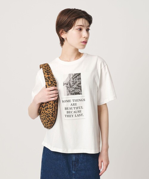 BEAUTY&YOUTH UNITED ARROWS（ビューティーアンドユースユナイテッドアローズ）の「【WEB限定 Wardrobe DAILY MINIMAL】フォトプリントTシャツ（Tシャツ/カットソー・レディース・その他3/その他1/その他2・FREE）」の11枚目の写真