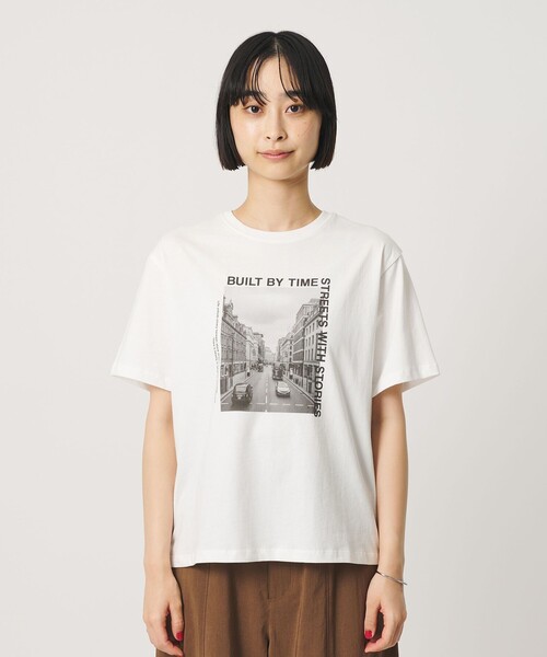 BEAUTY&YOUTH UNITED ARROWS（ビューティーアンドユースユナイテッドアローズ）の「【WEB限定 Wardrobe DAILY MINIMAL】フォトプリントTシャツ（Tシャツ/カットソー・レディース・その他3/その他1/その他2・FREE）」の13枚目の写真