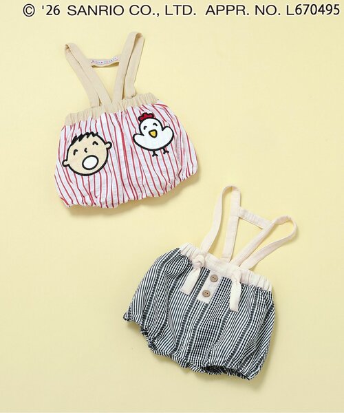 sanrio(サンリオ)の「みんなのたあ坊 サス付きブルマ(その他ベビーウェア・キッズ・オフホワイト/レッド・70/80)」の10枚目の写真