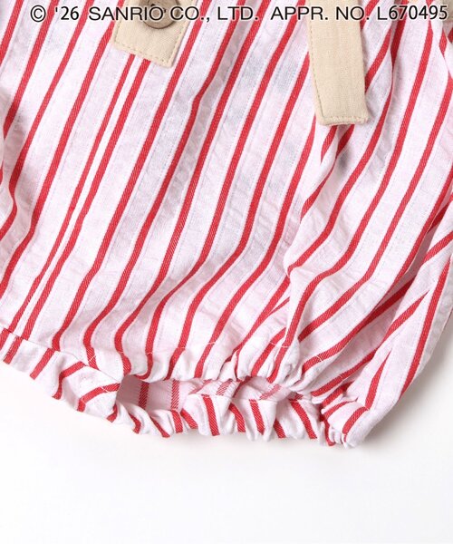 sanrio(サンリオ)の「みんなのたあ坊 サス付きブルマ(その他ベビーウェア・キッズ・オフホワイト/レッド・70/80)」の11枚目の写真