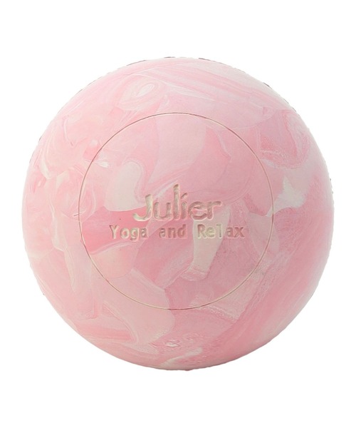 Julier Yoga and Relax(ジュリエヨガアンドリラックス)の「Julier (定番)リリースボール(スポーツグッズ・レディース・パープル/ブルー/ピンク・FREE)」の3枚目の写真