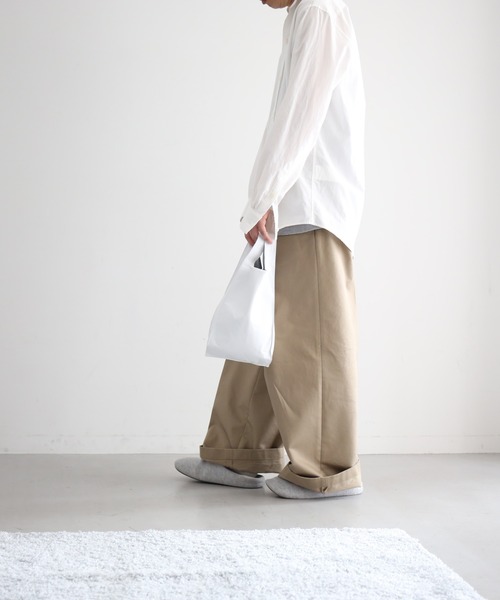 KAIKO（カイコー）の「KAIKO Inconvenience bag（ハンドバッグ・メンズ・ブラック/ホワイト・OS）」の5枚目の写真