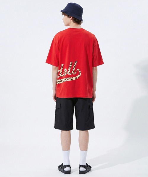 BABYDOLL（ベビードール）の「親子お揃い ビッグチアロゴTシャツ 1780A（Tシャツ/カットソー・メンズ・レッド/オフホワイト・ユニセックスS/ユニセックスXL/ユニセックスL/ユニセックスM）」の11枚目の写真