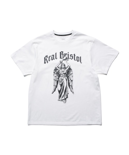F.C.Real Bristol(エフシーレアルブリストル)の「GODDESS TEE(Tシャツ/カットソー・メンズ・ホワイト/ブラック/ターコイズブルー・SMALL/MEDIUM/LARGE/X-LARGE)」の2枚目の写真