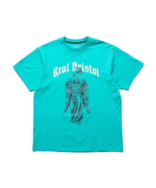 F.C.Real Bristol(エフシーレアルブリストル)の「GODDESS TEE(Tシャツ/カットソー・メンズ・ホワイト/ブラック/ターコイズブルー・SMALL/MEDIUM/LARGE/X-LARGE)」の3枚目の写真