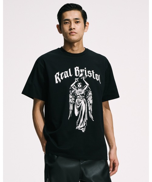 F.C.Real Bristol(エフシーレアルブリストル)の「GODDESS TEE(Tシャツ/カットソー・メンズ・ホワイト/ブラック/ターコイズブルー・SMALL/MEDIUM/LARGE/X-LARGE)」の4枚目の写真