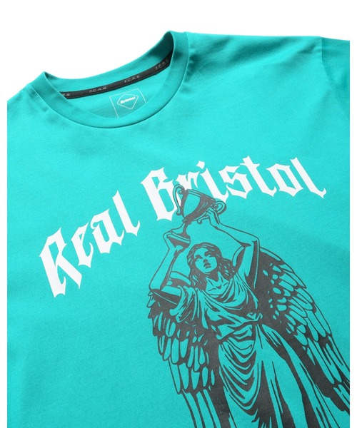 F.C.Real Bristol(エフシーレアルブリストル)の「GODDESS TEE(Tシャツ/カットソー・メンズ・ホワイト/ブラック/ターコイズブルー・SMALL/MEDIUM/LARGE/X-LARGE)」の9枚目の写真