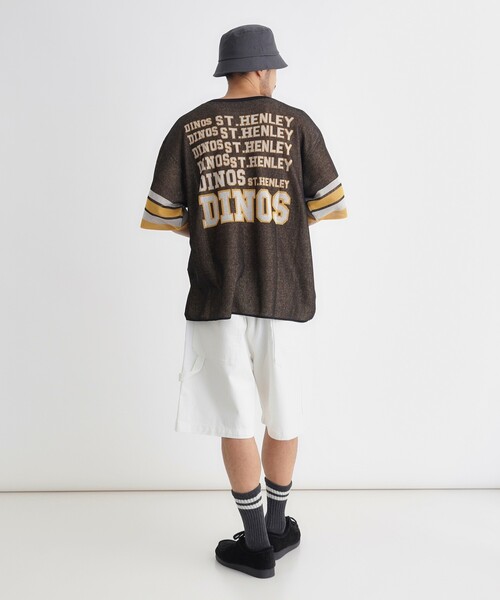 Refurbish(リファービッシュ)の「サマーニットTシャツ(ニット/セーター・メンズ・ライトグレー/グレー/イエロー系その他/ブラック/グリーン・06/05/03/04)」の10枚目の写真
