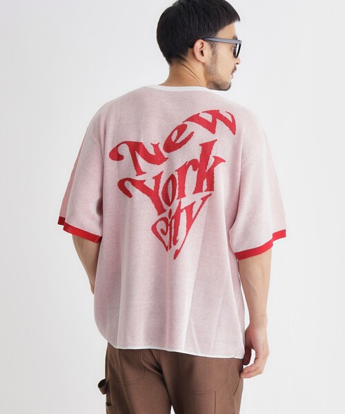 Refurbish(リファービッシュ)の「サマーニットTシャツ(ニット/セーター・メンズ・ライトグレー/グレー/イエロー系その他/ブラック/グリーン・06/05/03/04)」の13枚目の写真