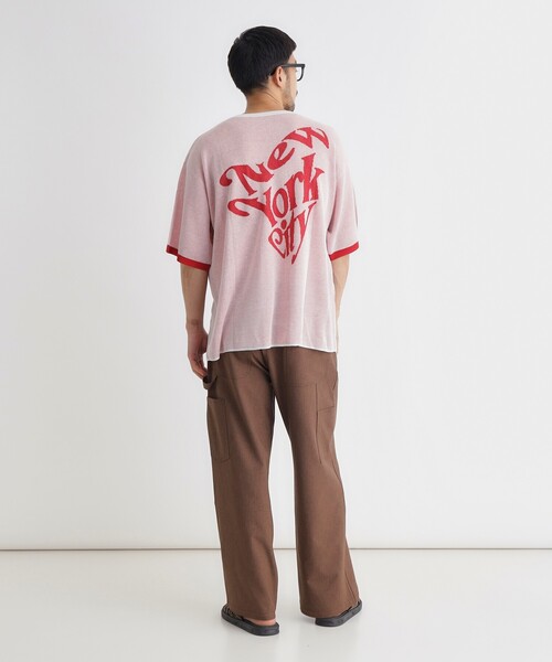 Refurbish(リファービッシュ)の「サマーニットTシャツ(ニット/セーター・メンズ・ライトグレー/グレー/イエロー系その他/ブラック/グリーン・06/05/03/04)」の15枚目の写真