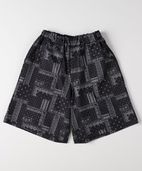 MPS(エムピーエス)の「ストレッチ総柄ショートパンツ(その他パンツ・キッズ・グレー系/ブラック系・11/12/13/14/15 /16)」の2枚目の写真