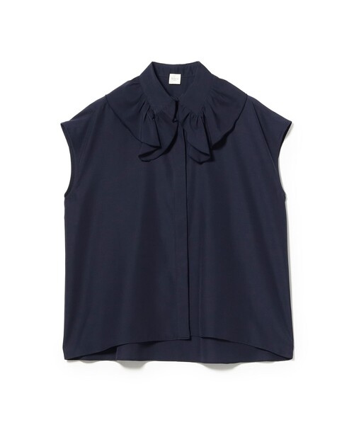 EFFE BEAMS(エッフェビームス)の「フリル カラー ブラウス(シャツ/ブラウス・レディース・レッド/ネイビー・ONE SIZE)」の2枚目の写真