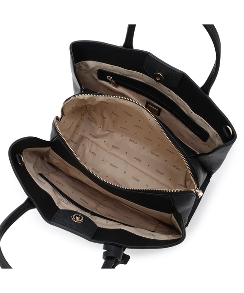 Guess(ゲス)の「LUCCI Satchel ショルダーバッグ(トートバッグ・レディース・ブラウン/ブラック・ONE SIZE)」の12枚目の写真