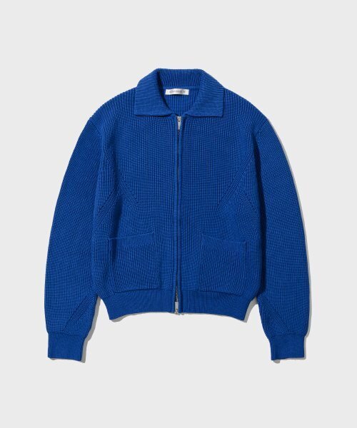 INTEMPOMOOD(インテンポムード)の「モノトーンフルジップニット_グレー(カーディガン/ボレロ・レディース・グレー・MEDIUM/LARGE/X-LARGE)」の9枚目の写真