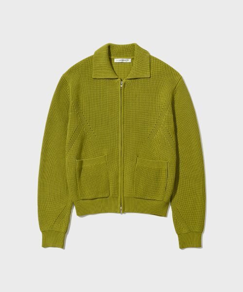 INTEMPOMOOD(インテンポムード)の「モノトーンフルジップニット_グレー(カーディガン/ボレロ・レディース・グレー・MEDIUM/LARGE/X-LARGE)」の12枚目の写真