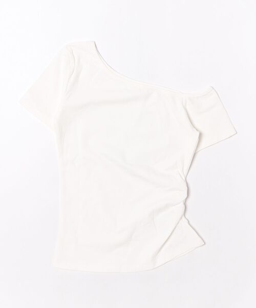 AsRiRe(アスリレイ)の「ハートロゴワンショルダーTシャツ(Tシャツ/カットソー・レディース・ホワイト・M)」の18枚目の写真