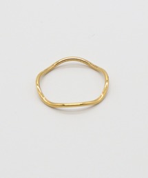 【BILAN】(金属アレルギー軽減)Slim Nuance Curve Ring/スリムニュアンスカーブリング